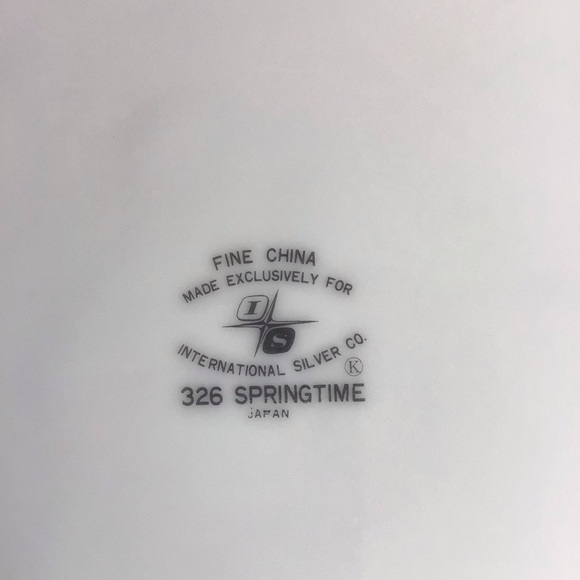 International Silver Company 326 Springtime Chop Plate Platter - Picture 4 of 4